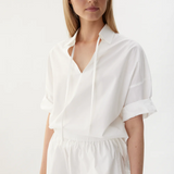 Billie Short Sleeve Shirt - White