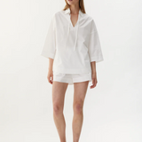 Billie Short Sleeve Shirt - White