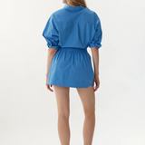 Billie Mini Skirt - Ink Blue