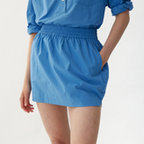Billie Mini Skirt - Ink Blue