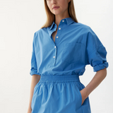 Billie Mini Skirt - Ink Blue