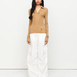Louise Knit Top - Tan