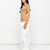 Louise Knit Top - Tan