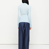 Louise Knit Top - Blue