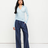 Louise Knit Top - Blue