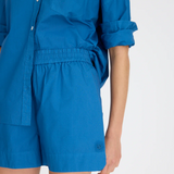 Chiara Long Sleeve Classic Shirt - Deep Dive