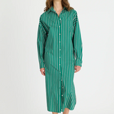 Chiara Maxi Dress - Verdant/Pink/Navy