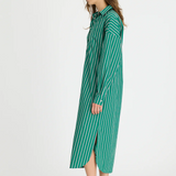 Chiara Maxi Dress - Verdant/Pink/Navy