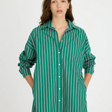 Chiara Maxi Dress - Verdant/Pink/Navy