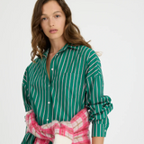 Chiara Maxi Dress - Verdant/Pink/Navy