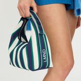Lilo - Mini bag - Navy/Verde Stripe