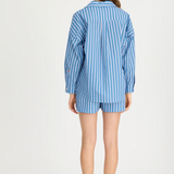 Chiara Long Sleeve Shirt Multi Stripe - Real Teal/Spicy Orange/Blue