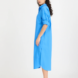 Chiara Maxi Dress - Ink Blue