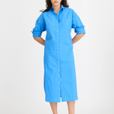 Chiara Maxi Dress - Ink Blue