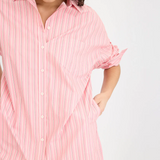 Chiara Maxi Dress Stripe - Bonbon Stripes