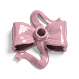 Ribbon Candle Holder - Pink