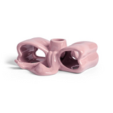 Ribbon Candle Holder - Pink