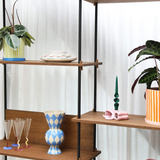 Ribbon Candle Holder - Pink