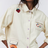 April Jacket - Creme