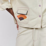 April Jacket - Creme
