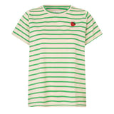 Roma Stripe Tee - Green