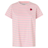 Roma Stripe Tee - Pink