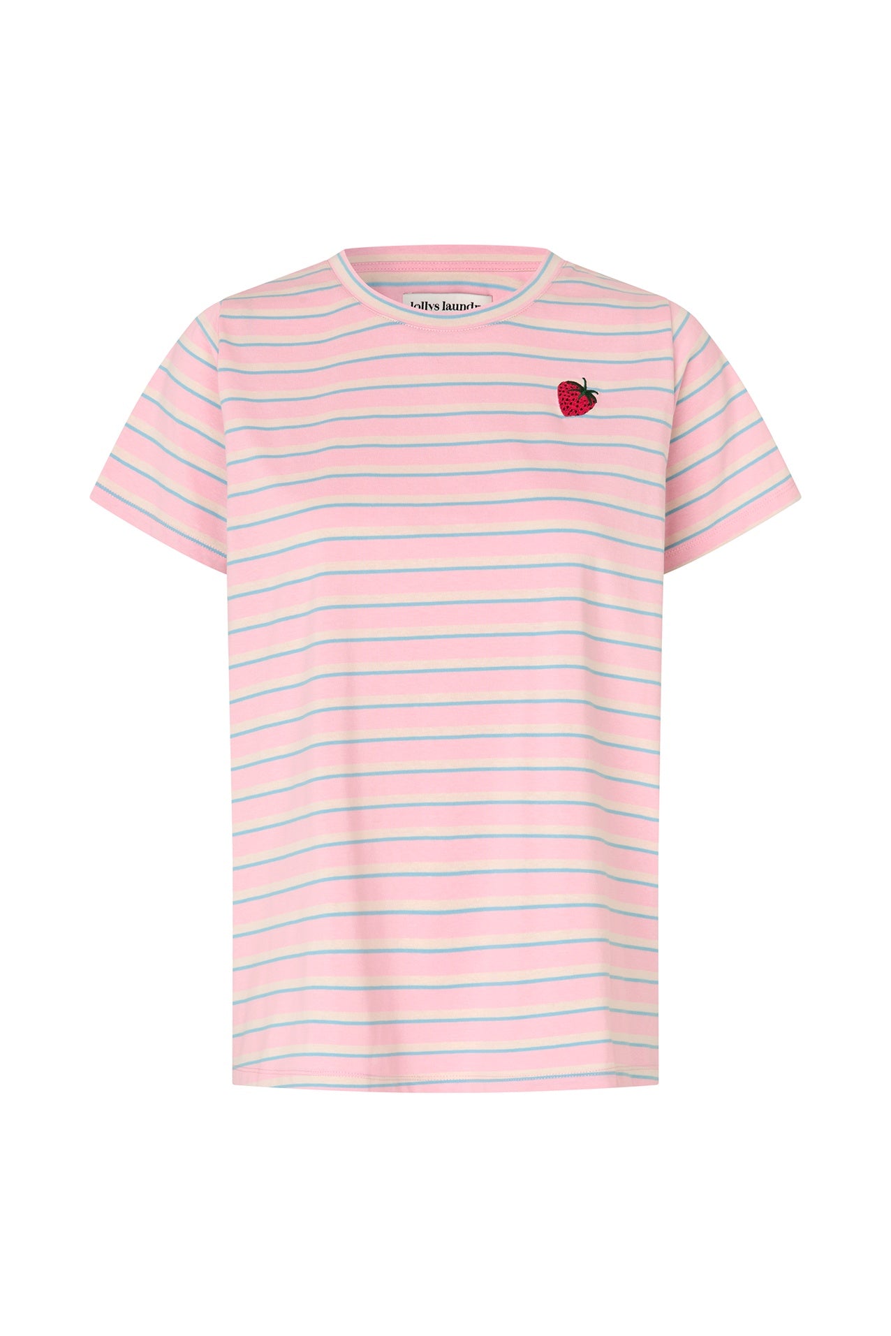 Roma Stripe Tee - Pink