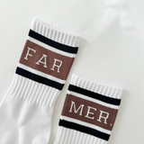 Stars & Stripes FAR MER Socks - White