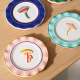 Magic Mushroom Set of 4 Plates