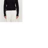 Orina Cotton Cashmere Cardigan - Black