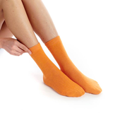 Cashmere Mid Sock - Orange