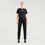 501 Original Cropped Jeans - Black Sprout