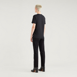 501 Original Cropped Jeans - Black Sprout