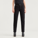 501 Original Cropped Jeans - Black Sprout