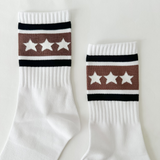 Stars & Stripes FAR MER Socks - White