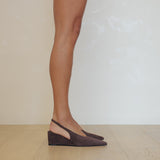 Ayvie Wedge - Espresso Sude