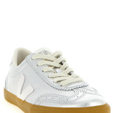 Volly O.T Leather - Silver/White