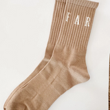 FAR MER Boot Socks - Cinnamon