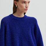 Brookline Raglan Knit - Mazarine Blue