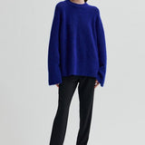 Brookline Raglan Knit - Mazarine Blue