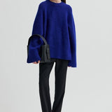 Brookline Raglan Knit - Mazarine Blue