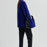 Brookline Raglan Knit - Mazarine Blue