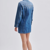 Kylie Dress - Denim Blue