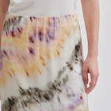 Sirana Maxi Printed Skirt - Tea