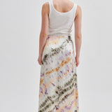 Sirana Maxi Printed Skirt - Tea