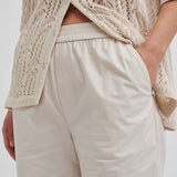 Allure Cotton Pant - Pumice Stone