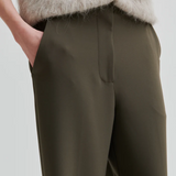 Fique Wide Leg Pant - Wren