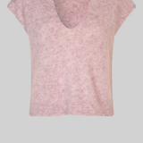 Camryn Knit Vest - Sepia Rose