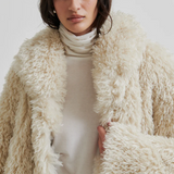 Ophie Fluffy Jacket - Tofu