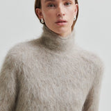 Karla Fluffy High Neck - Pumice Stone